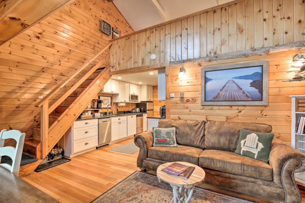 Pet-Friendly Adirondack Cabin With On-Site Lake Villa Saranac Lake Dış mekan fotoğraf